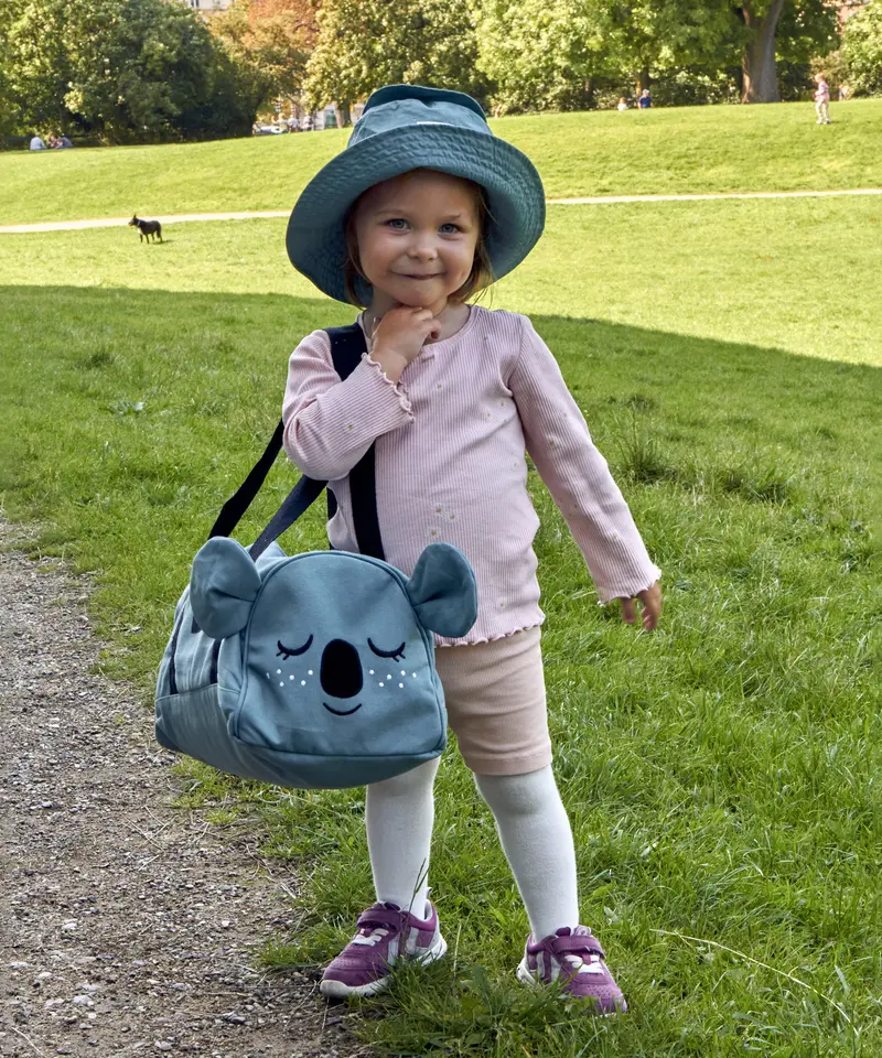 Roommate Kids Grey Bucket Hat - Koala 2