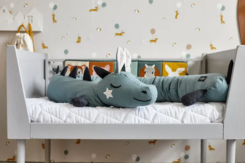 Roommate Lazy Long Dragon Cushion - Sea Grey 2