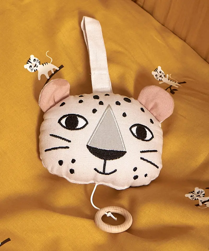 Roommate Musical Baby Mobile - Leopard 2