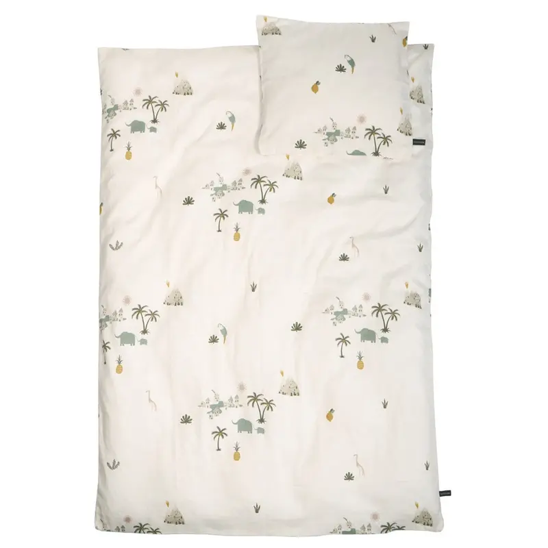Roommate Single Duvet Set - Tropical 1