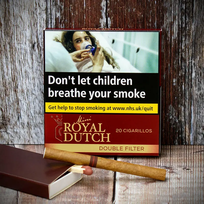 Royal Dutch Double Filter Cigarillos - Pack Of 20 1