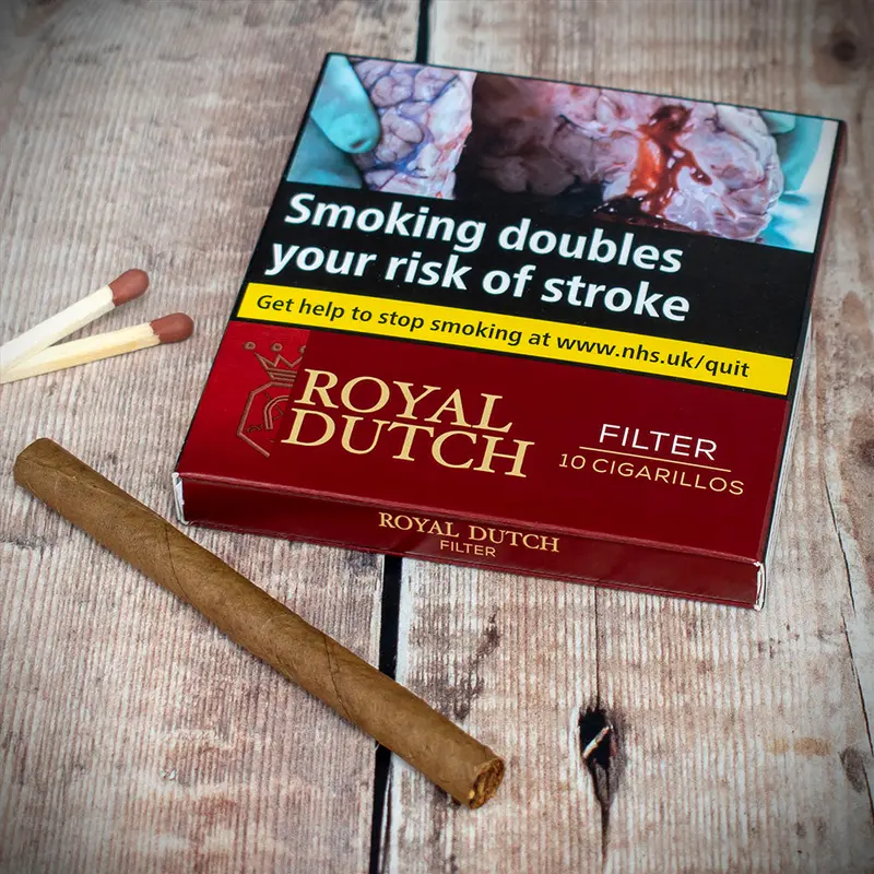 Royal Dutch Filter (Moods) Cigarillos - Pack Of 10 1