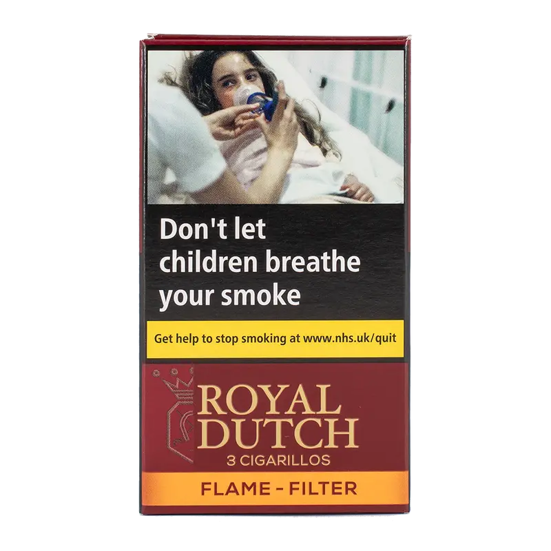 Royal Dutch Flame Filter - 3 Pack Cigarillo Experience 1