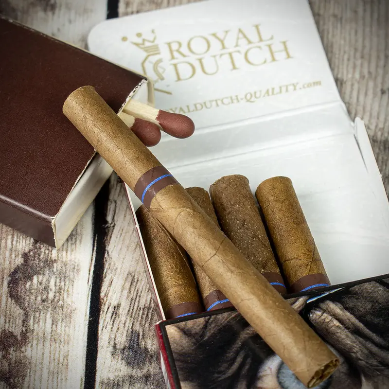 Royal Dutch Fusion (Salted Caramel) Filter Cigarillos - 5 Pack 2