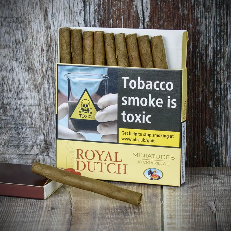 Royal Dutch Gold Miniature Cigarillos - Pack Of 10 2