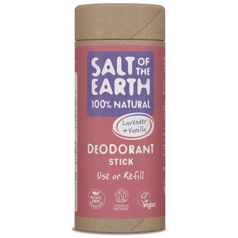Salt Of The Earth Lavender & Vanilla Deodorant Stick 75G 1