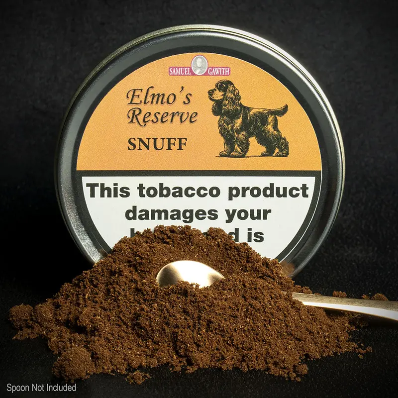 Samuel Gawith Elmo's Reserve (Almond & Vanilla) Snuff - 25G Tin 1