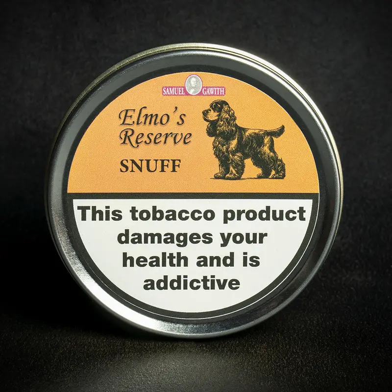 Samuel Gawith Elmo's Reserve (Almond & Vanilla) Snuff - 25G Tin 2