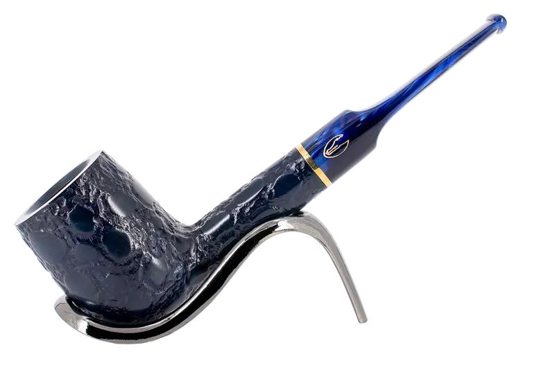 Savinelli Alligator Blue 6Mm Briar Smoking Pipe - Shape 114 1