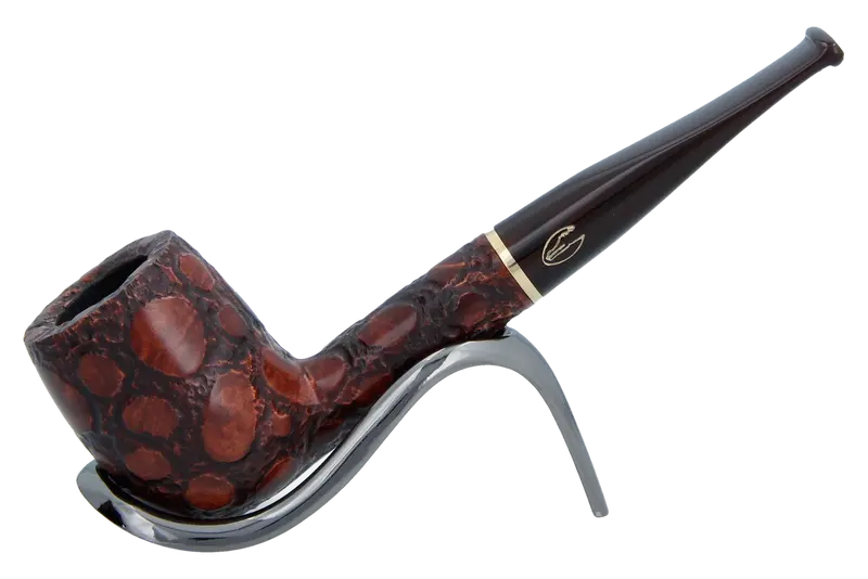 Savinelli Alligator Brown 128 - 6Mm Briar Pipe 1