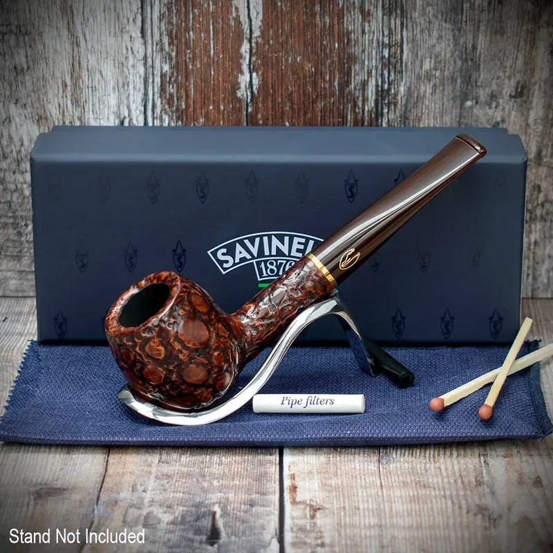 Savinelli Alligator Brown 207 - 6Mm Briar Pipe 2
