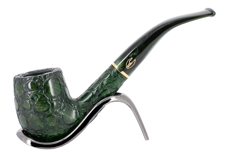 Savinelli Alligator Green 6Mm Briar Smoking Pipe - Shape 606 1