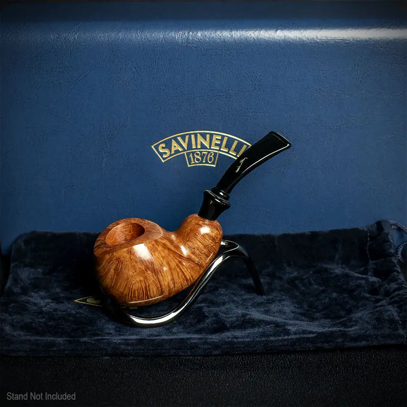 Savinelli Autograph (Limited Edition) 0 Smooth Briar Pipe - 02 No Filter 2