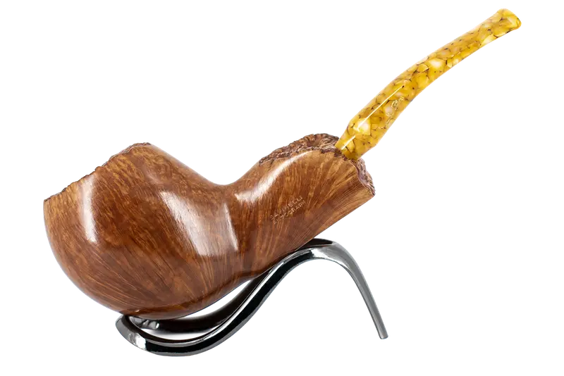 Savinelli Autograph (Limited Edition) 000 Smooth Natural Briar Pipe - 01 1