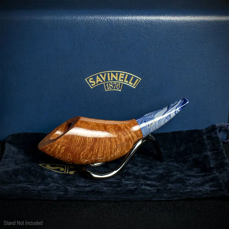 Savinelli Autograph (Limited Edition) 000 Smooth Natural Briar Pipe - 02 2
