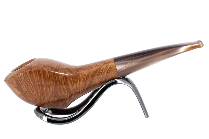 Savinelli Autograph (Limited Edition) 6 Smooth Natural Briar Pipe - 04 1