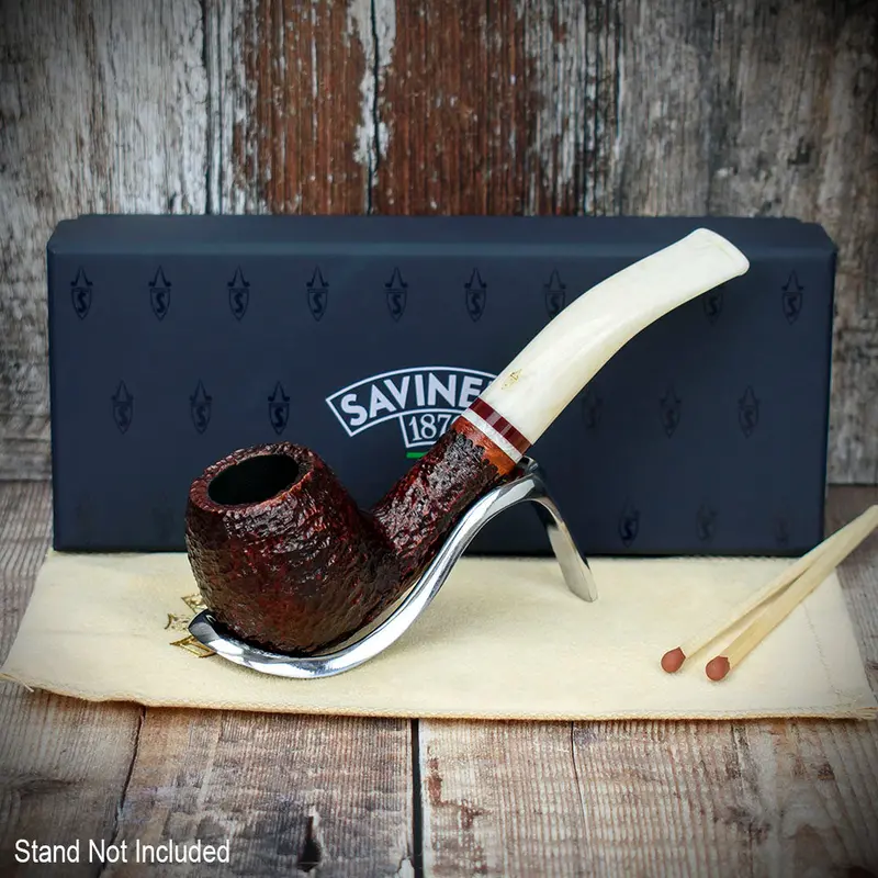 Savinelli Avorio Rustic Brown 626 - 9Mm Briar Pipe 2