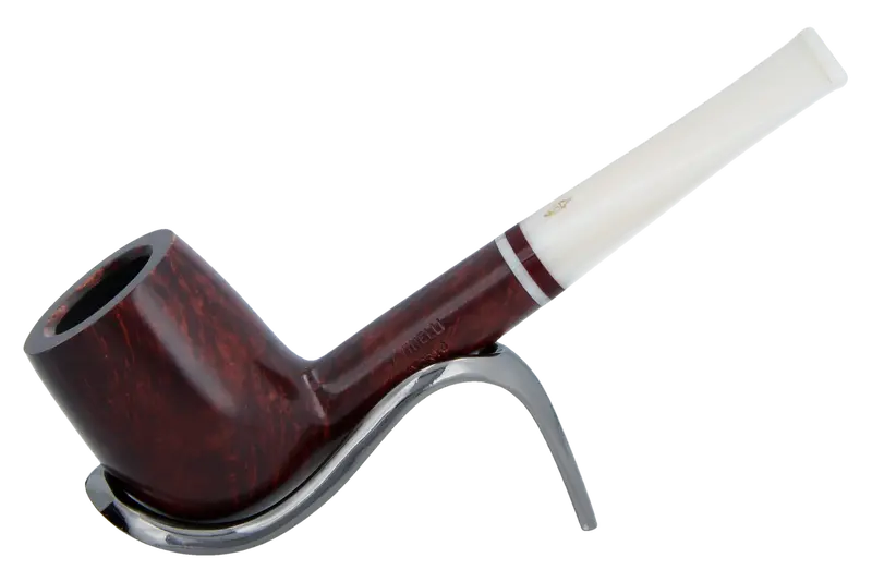 Savinelli Avorio Smooth Burgundy 111 - 6Mm Briar Pipe 1