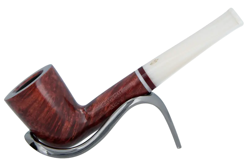 Savinelli Avorio Smooth Burgundy 409 - 6Mm Briar Pipe 1