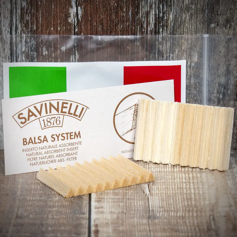 Savinelli Balsa Wood Pipe Filters 6Mm 20 Pack 1