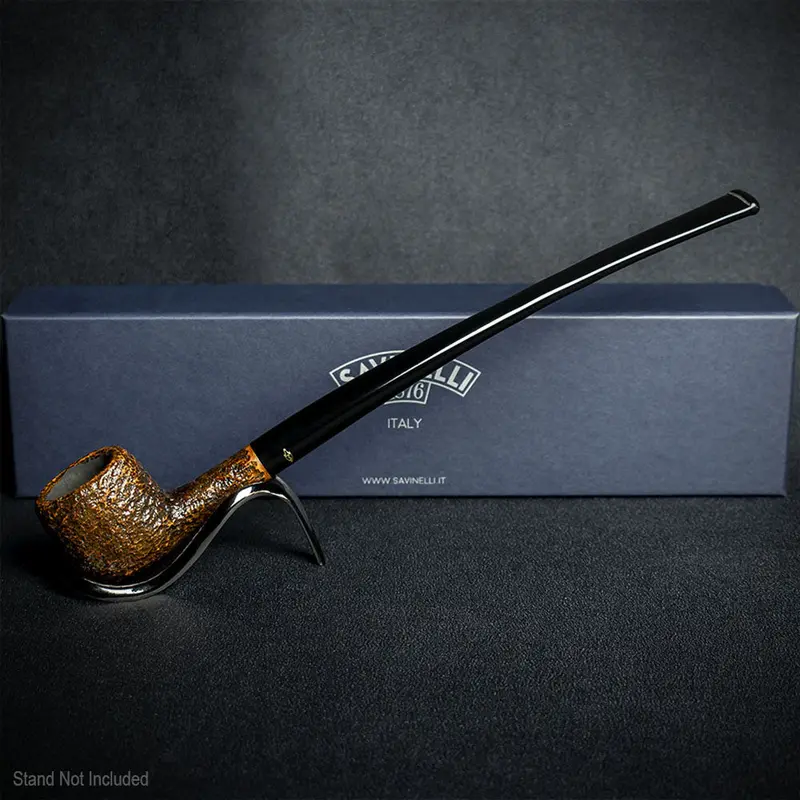 Savinelli Brownblast Churchwarden Briar Pipe - 901 6Mm 2