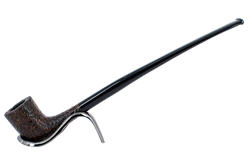Savinelli Brownblast Churchwarden Briar Pipe - Shape 404 1