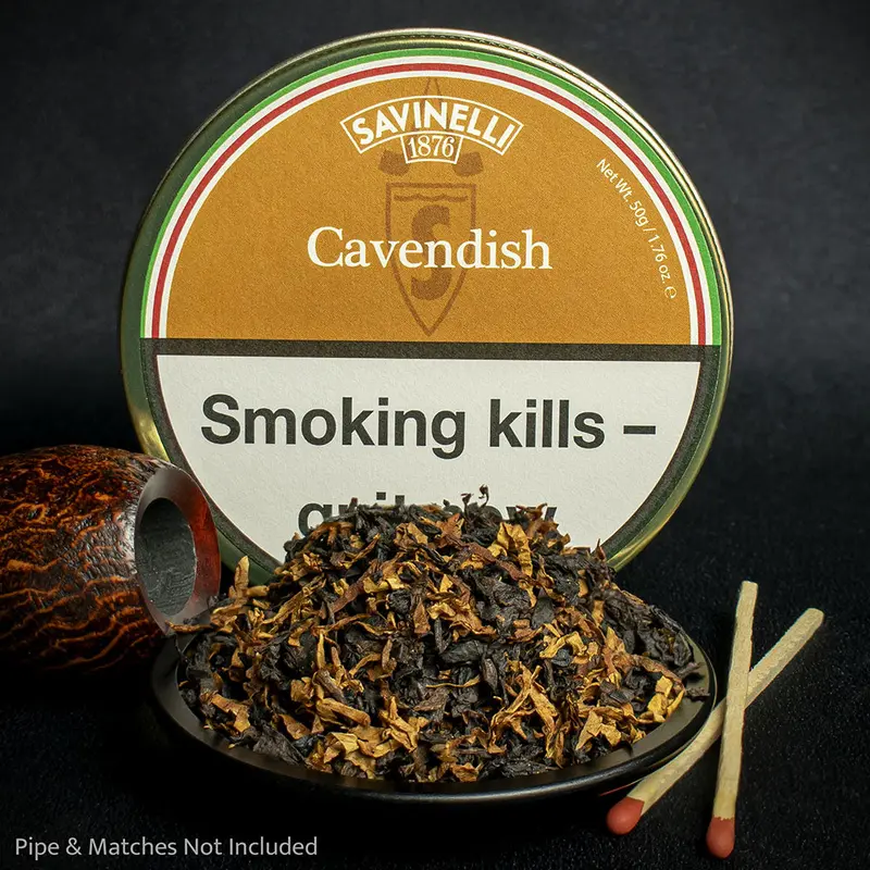 Savinelli Cavendish Pipe Tobacco (Honey) - 50G Tin 1