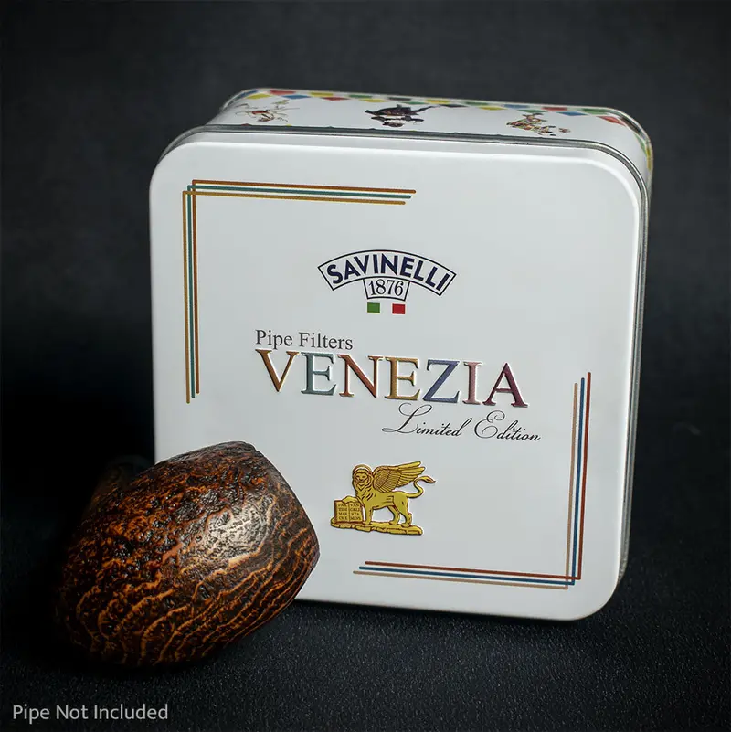Savinelli Charcoal 9Mm Pipe Filters - Tin Of 100 1