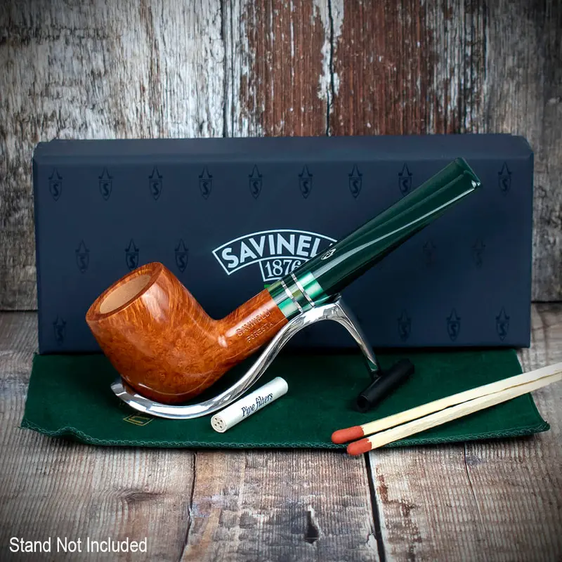 Savinelli Foresta Smooth Natural 106 - 6Mm Briar Pipe 2