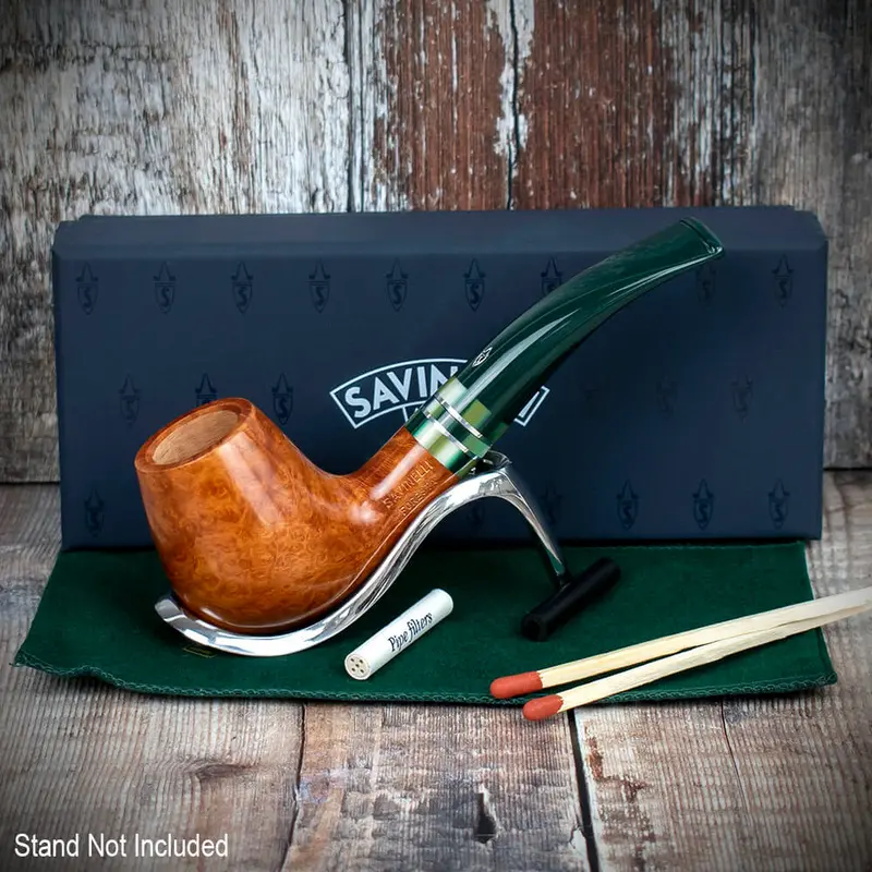 Savinelli Foresta Smooth Natural 628 - 6Mm Briar Pipe 2