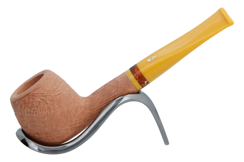 Savinelli Ghibli Rusticated Natural 207 - 6Mm Briar Pipe 1