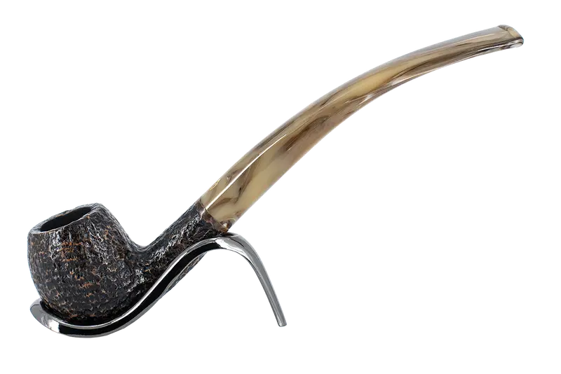 Savinelli Ginger's Favourite Rustic Brown Briar Pipe - 626 6Mm 1