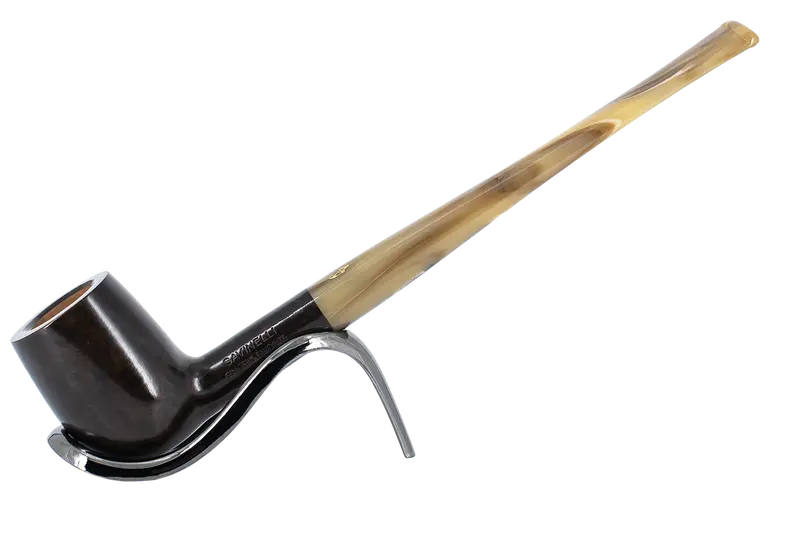 Savinelli Ginger's Favourite Smooth Brown Briar Pipe - 104 6Mm 1