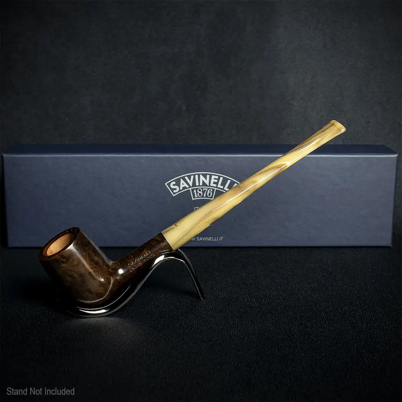 Savinelli Ginger's Favourite Smooth Brown Briar Pipe - 104 6Mm 2