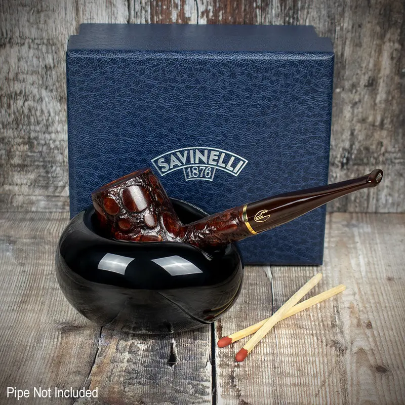 Savinelli Goccia Ceramic Pipe Stand Black 2