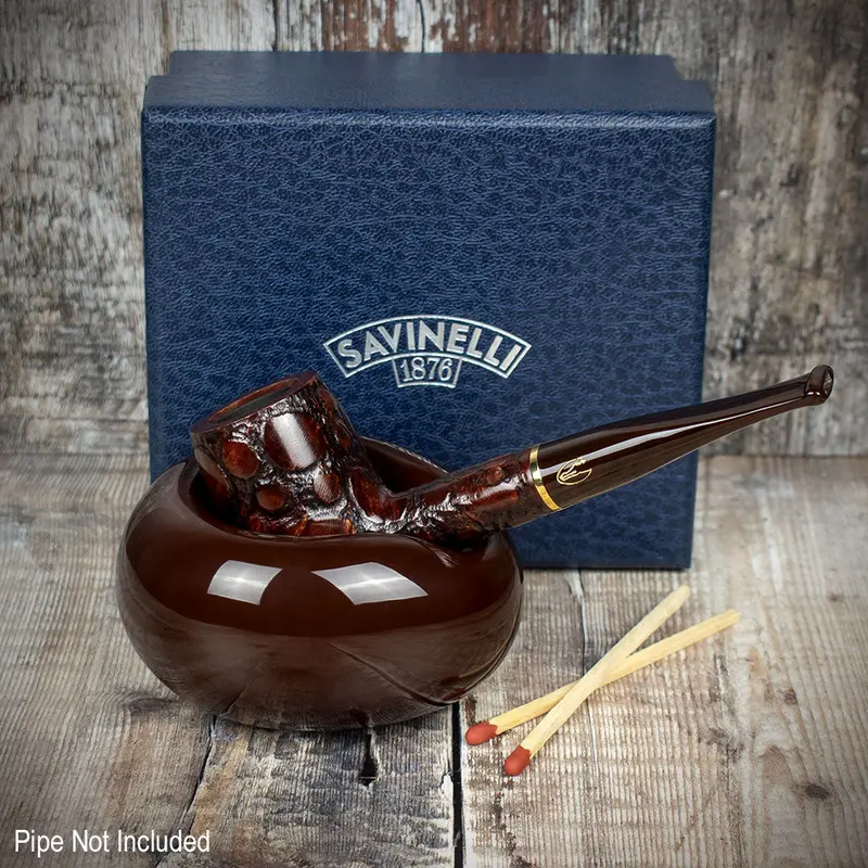 Savinelli Goccia Ceramic Pipe Stand Brown 2