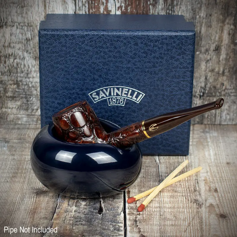 Savinelli Goccia Ceramic Pipe Stand Navy 2