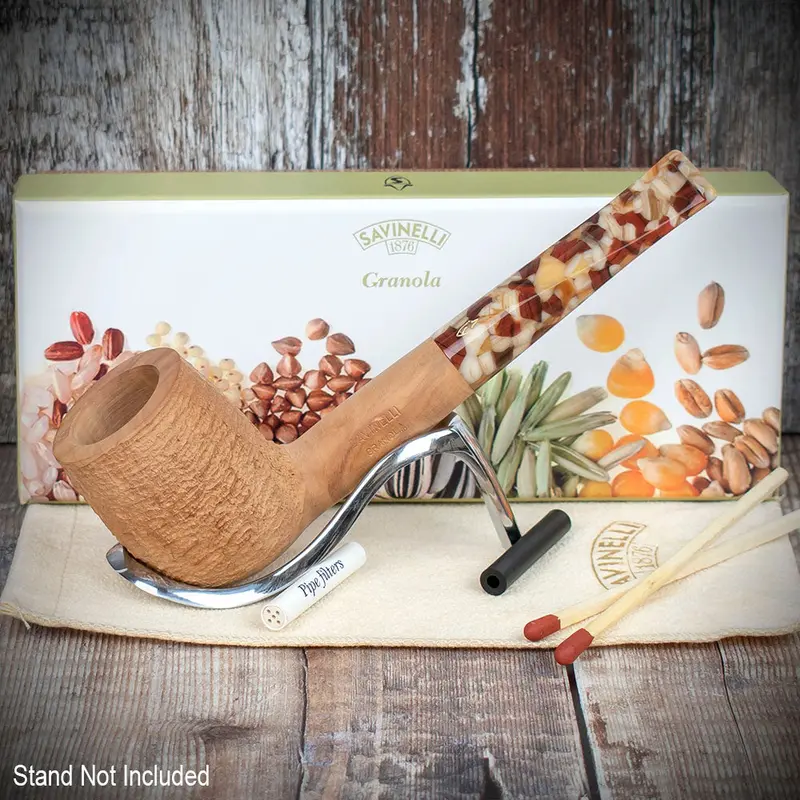 Savinelli Granola Rustic 111 - 6Mm Briar Pipe 2