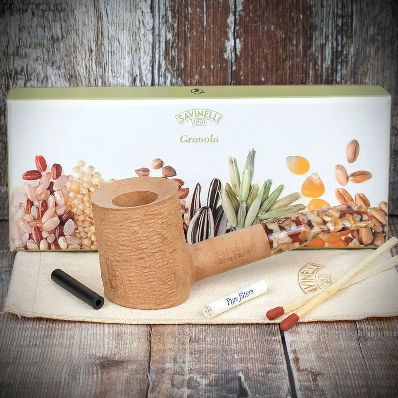 Savinelli Granola Rustic 311 - 6Mm Briar Pipe 2