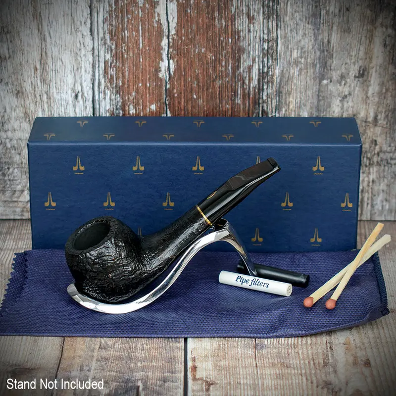 Savinelli Lollo Black (Nera) Sandblast 01 - 6Mm Briar Pipe 2
