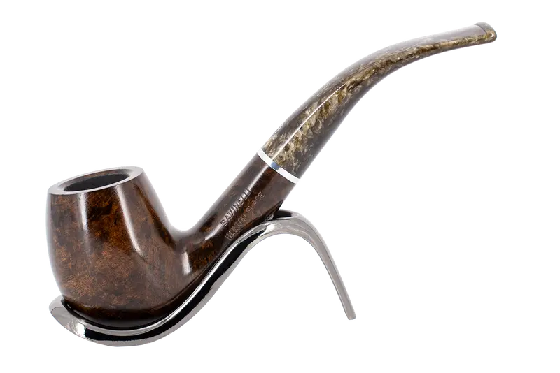 Savinelli Marron Glace Smooth Briar Pipe - Shape 602  6Mm 1