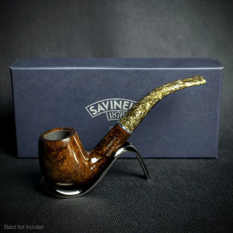 Savinelli Marron Glace Smooth Briar Pipe - Shape 602 6Mm 2
