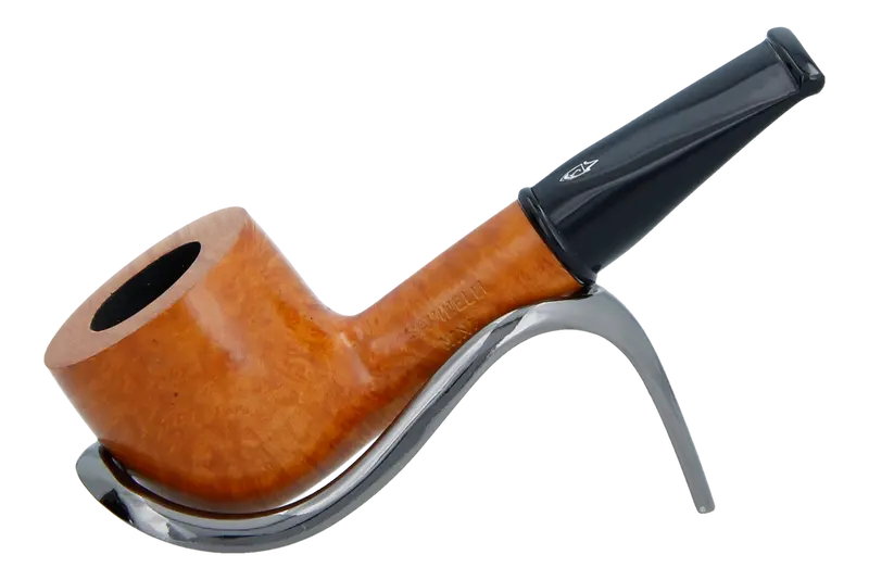 Savinelli Mini - Smooth Briar Smoking Pipe - Shape 128 (6Mm) 1