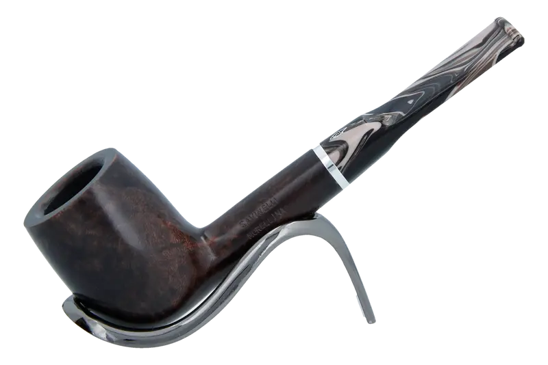 Savinelli Morellina Smooth Brown 114S - 6Mm Briar Pipe 1