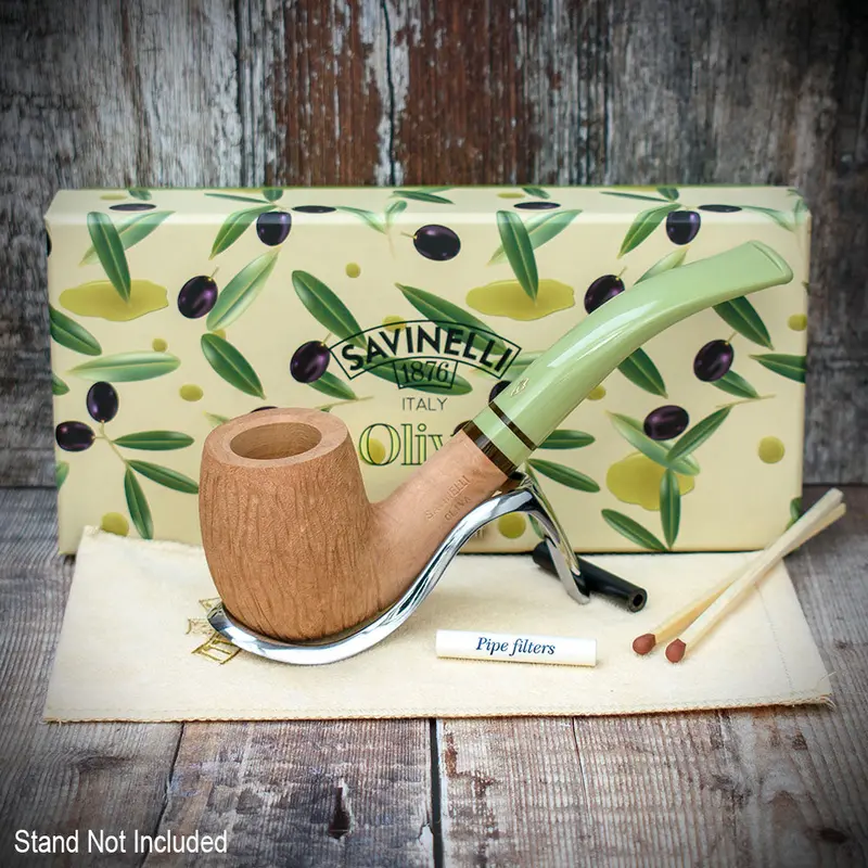 Savinelli Oliva Natural Rustic 606 - 6Mm Pipe 2
