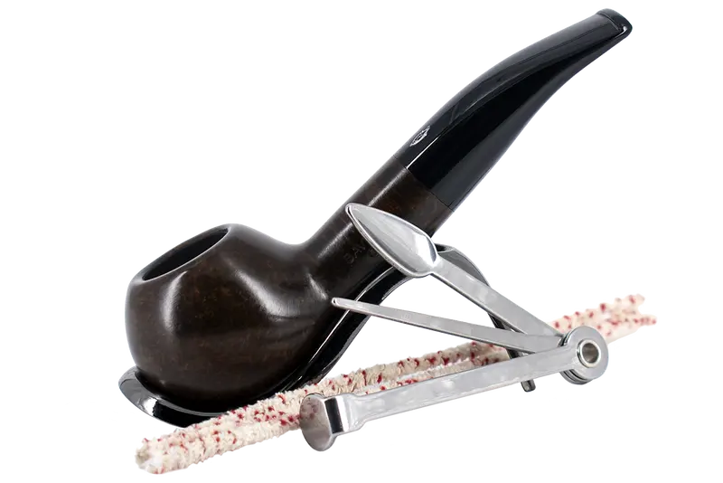 Savinelli One Smooth Brown 321 Pipe Starter Kit 1