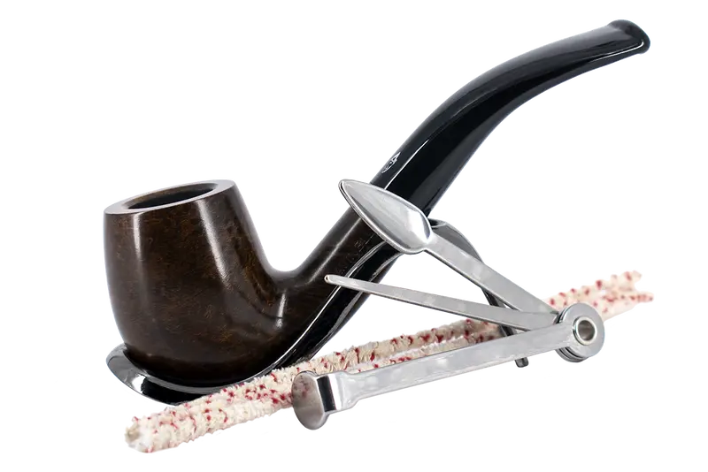 Savinelli One Smooth Brown 601 Pipe Starter Kit 1