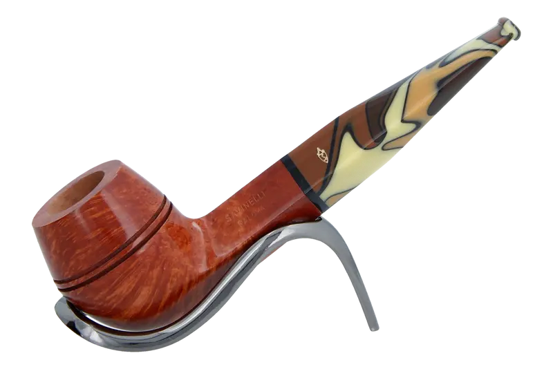 Savinelli Paloma Smooth Brown 510 - 6Mm Briar Pipe 1