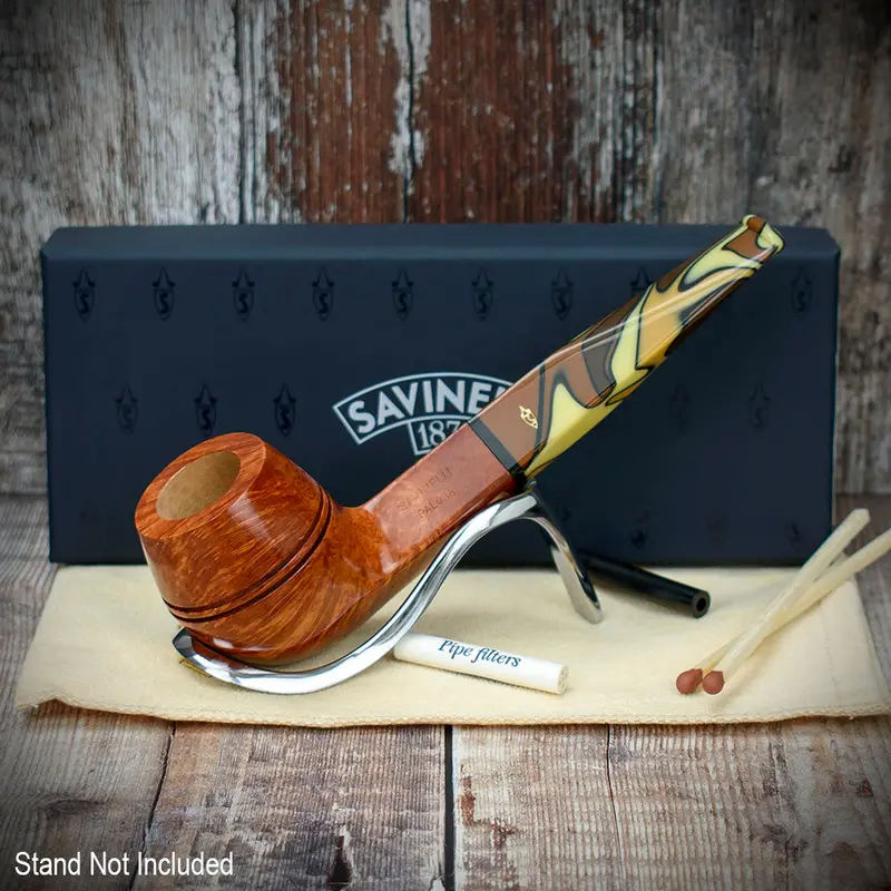 Savinelli Paloma Smooth Brown 510 - 6Mm Briar Pipe 2