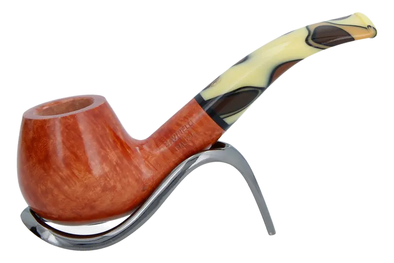 Savinelli Paloma Smooth Brown 645 - 6Mm Briar Pipe 1